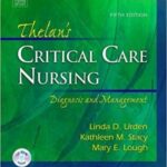 Thelan's Critical Care Nursing 5th Edition Test Bank cover featuring authors Urden, Stacy, and Lough, used to illustrate the study resource available for purchase.