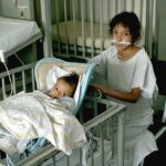 Child receiving palliative care