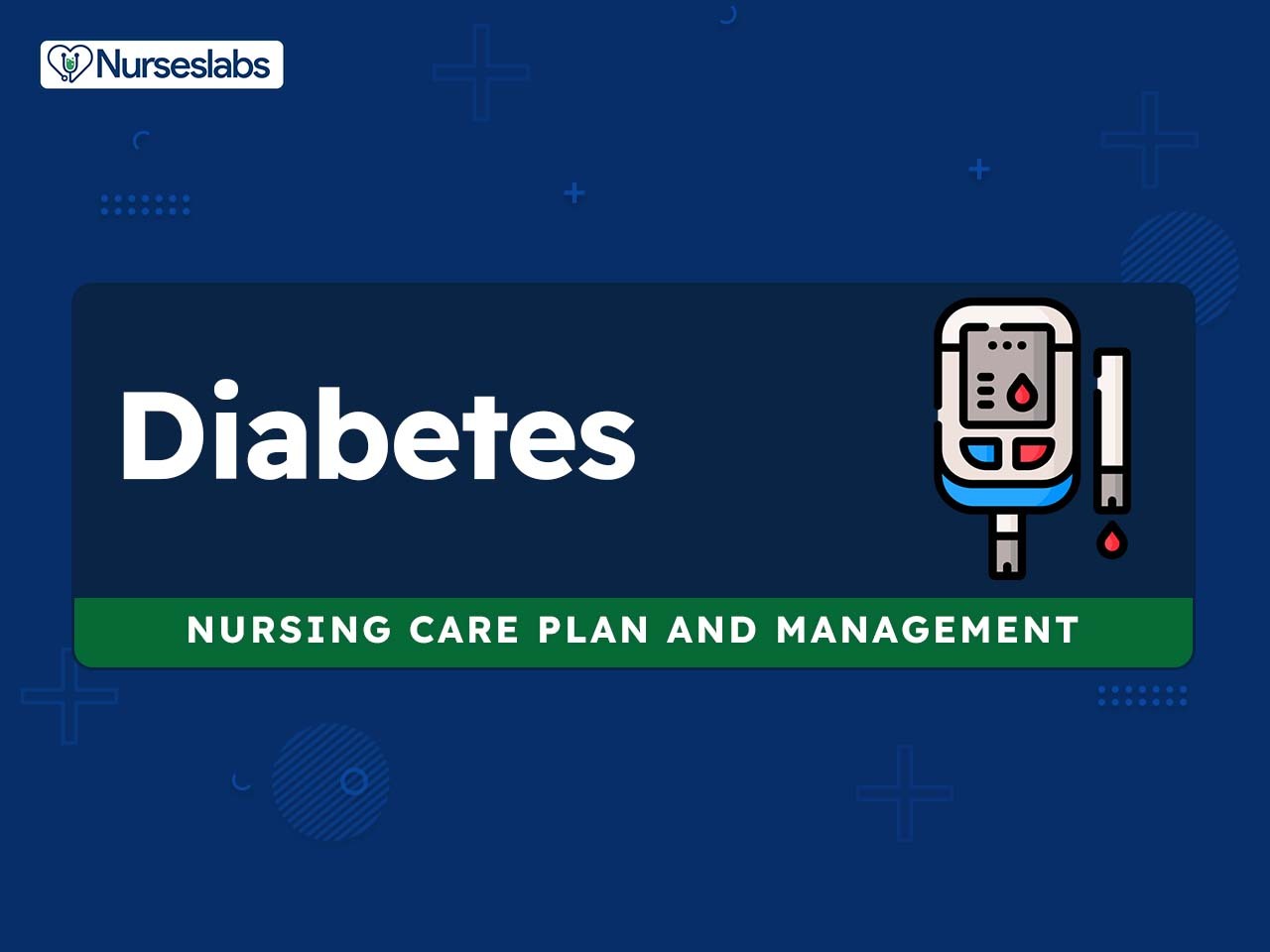 Close-up of a doctor's hands using a glucometer to check a patient's blood sugar levels, demonstrating routine diabetes management.