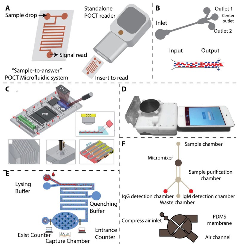 Microfluidic Systems for Point of Care Infectious Disease Diagnosis